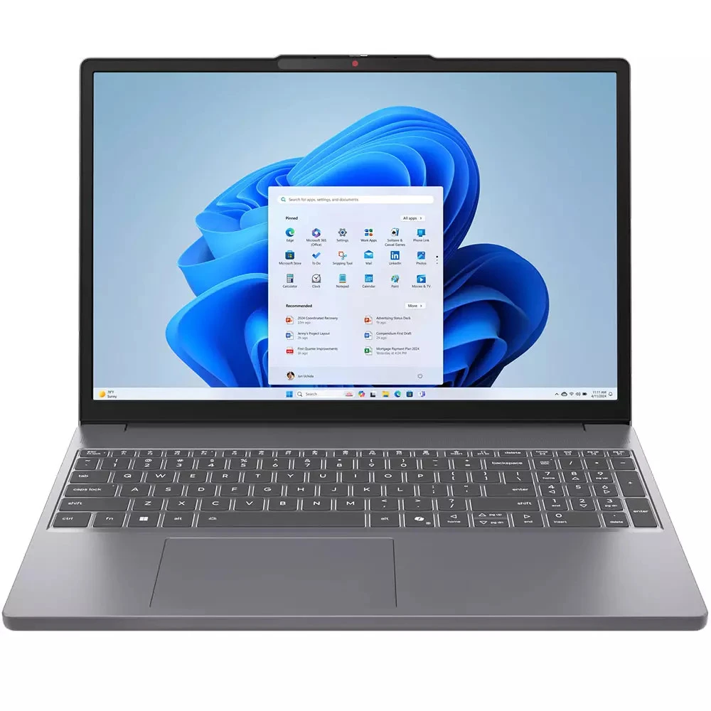 Ноутбук Lenovo IP3 Slim 15" WUXGA, Intel Core i5-13420H, 16 ГБ, 512 ГБ, 15.3"