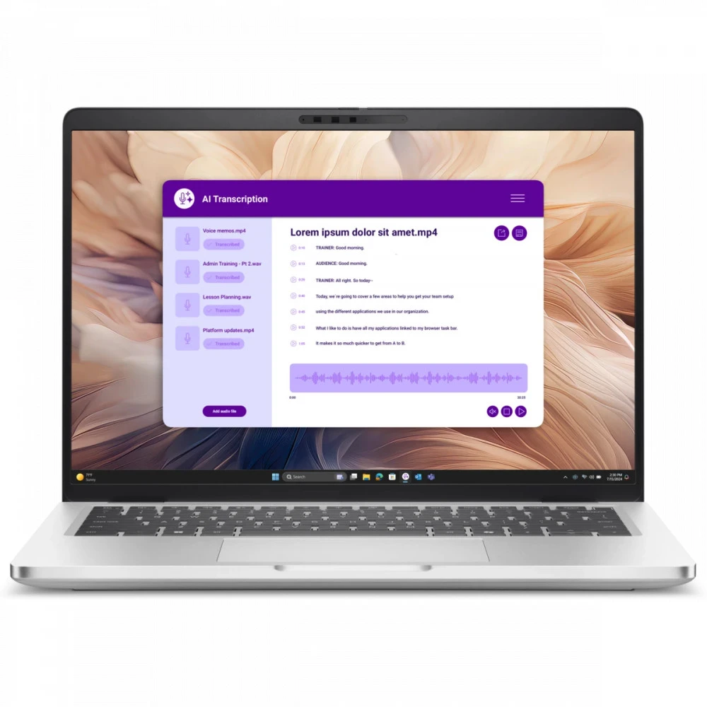 Ноутбук Dell Pro Plus PB14250, Intel Core Ultra 7 265U, 16 ГБ, 512 ГБ, 14"