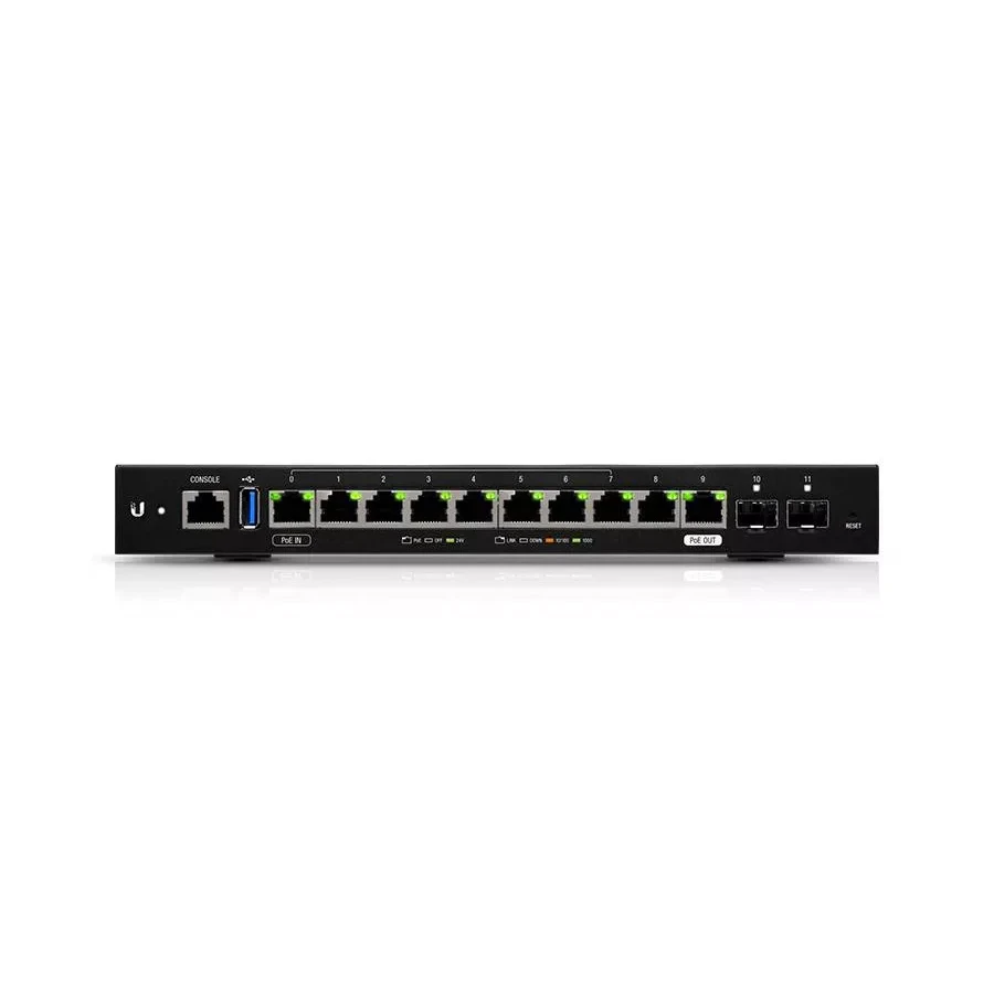 Маршрутизатор EdgeRouter 12, EU — 2