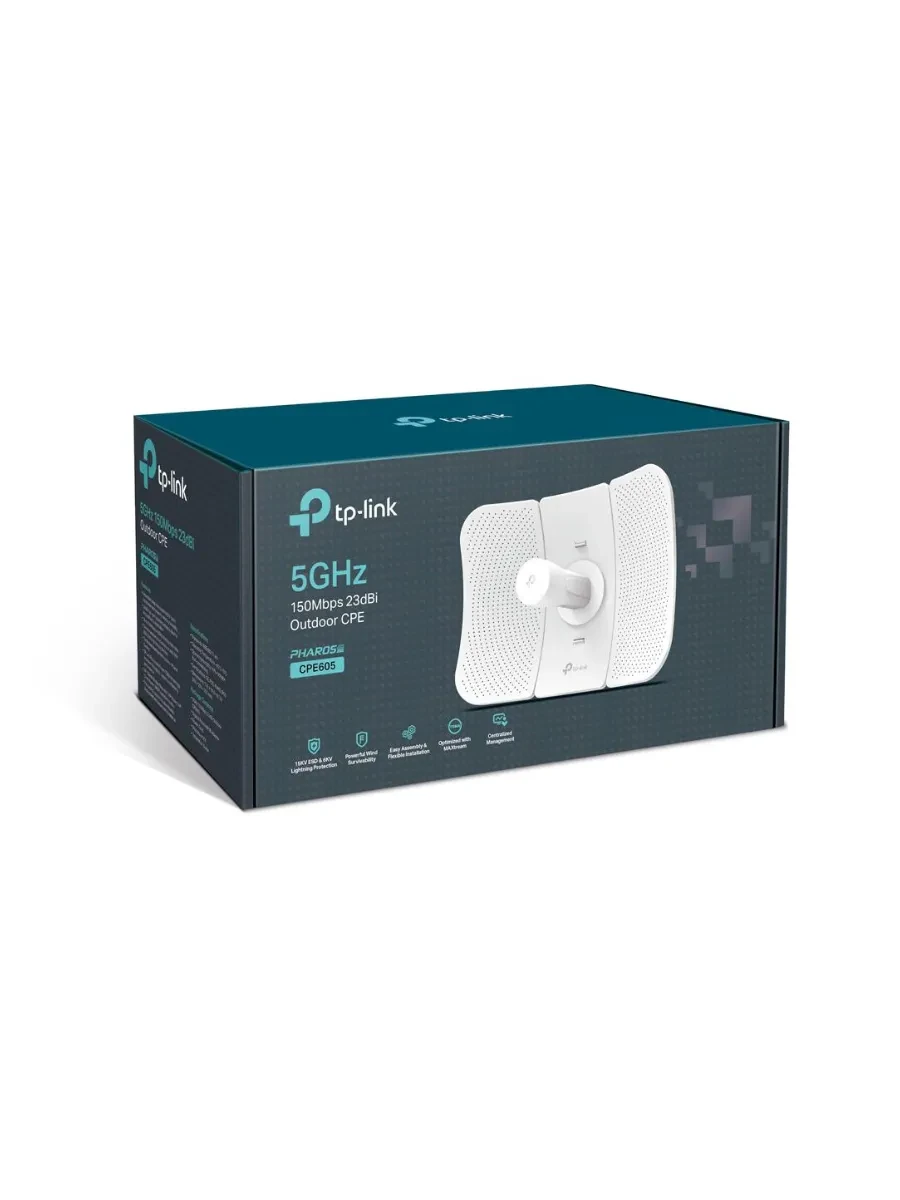 Точка доступа TP-Link CPE605, 5 ГГц, 23 дБи, наружная