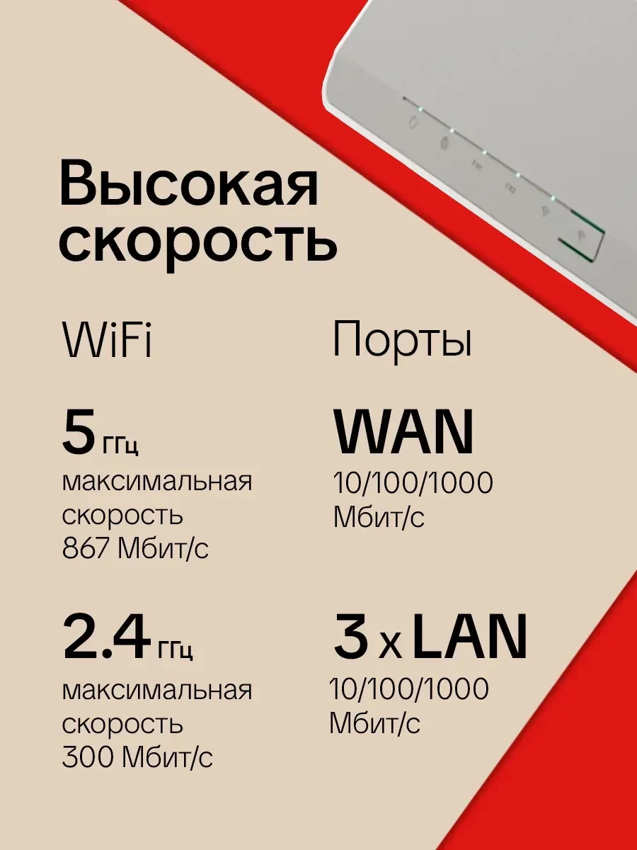Роутер Keenetic KN-2910 Skipper 4G AC1200 Wi-Fi 5 — 2
