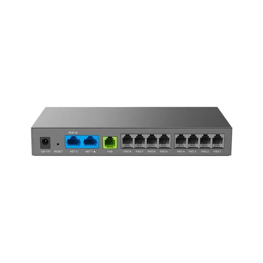 Телефонный адаптер Grandstream HT881, 8 FXO, PoE, конференц — 2