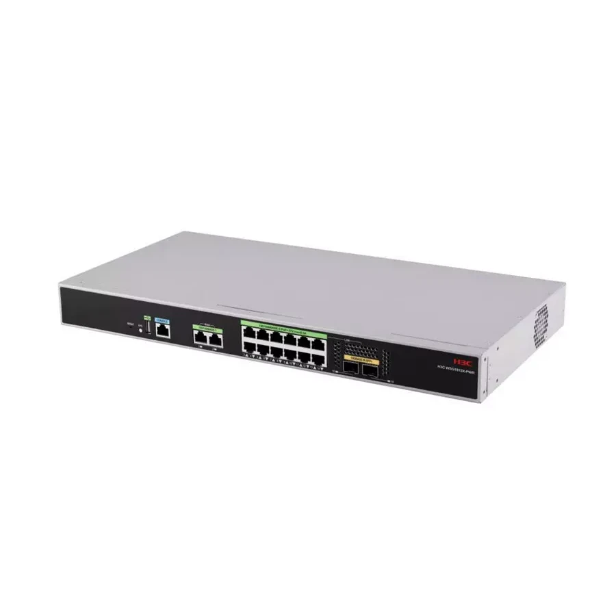 Роутер H3C EWP-WSG1812X-PWR, 12x10/100/1000M PoE+, 4G