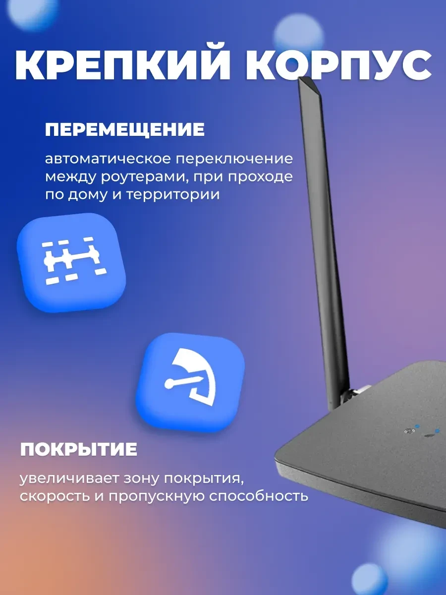 Роутер D-Link DIR-615, 300M, 1xWAN, 4xLAN 10/100M — 2