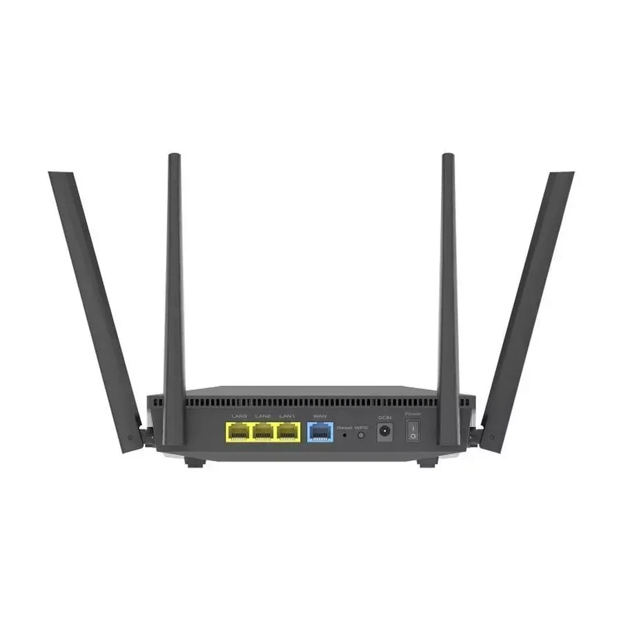 Роутер ASUS RT-AX52, AX1800, Wi-Fi 6, 1xWAN, 3xLAN — 5