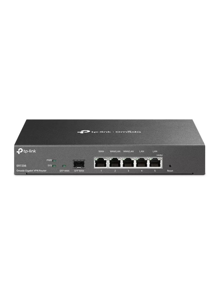 Роутер TP-Link ER7206, SafeStream VPN, 1xWAN, 4xLAN — 2