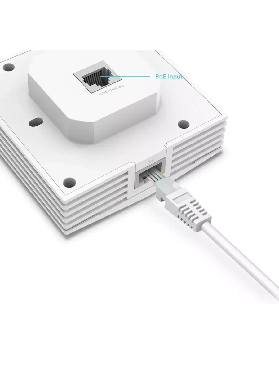 Wi-Fi точка доступа TP-Link EAP650-Wall, AX3000, встраиваемая — 3
