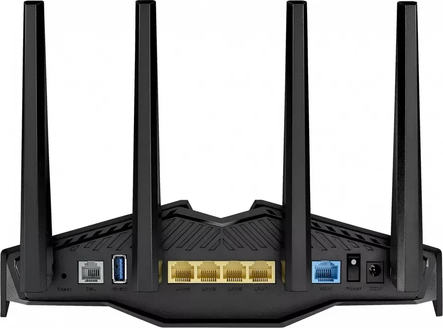Роутер ASUS DSL-AX82U, AX5400, 4 LAN Gigabit, xDSL, USB — 2