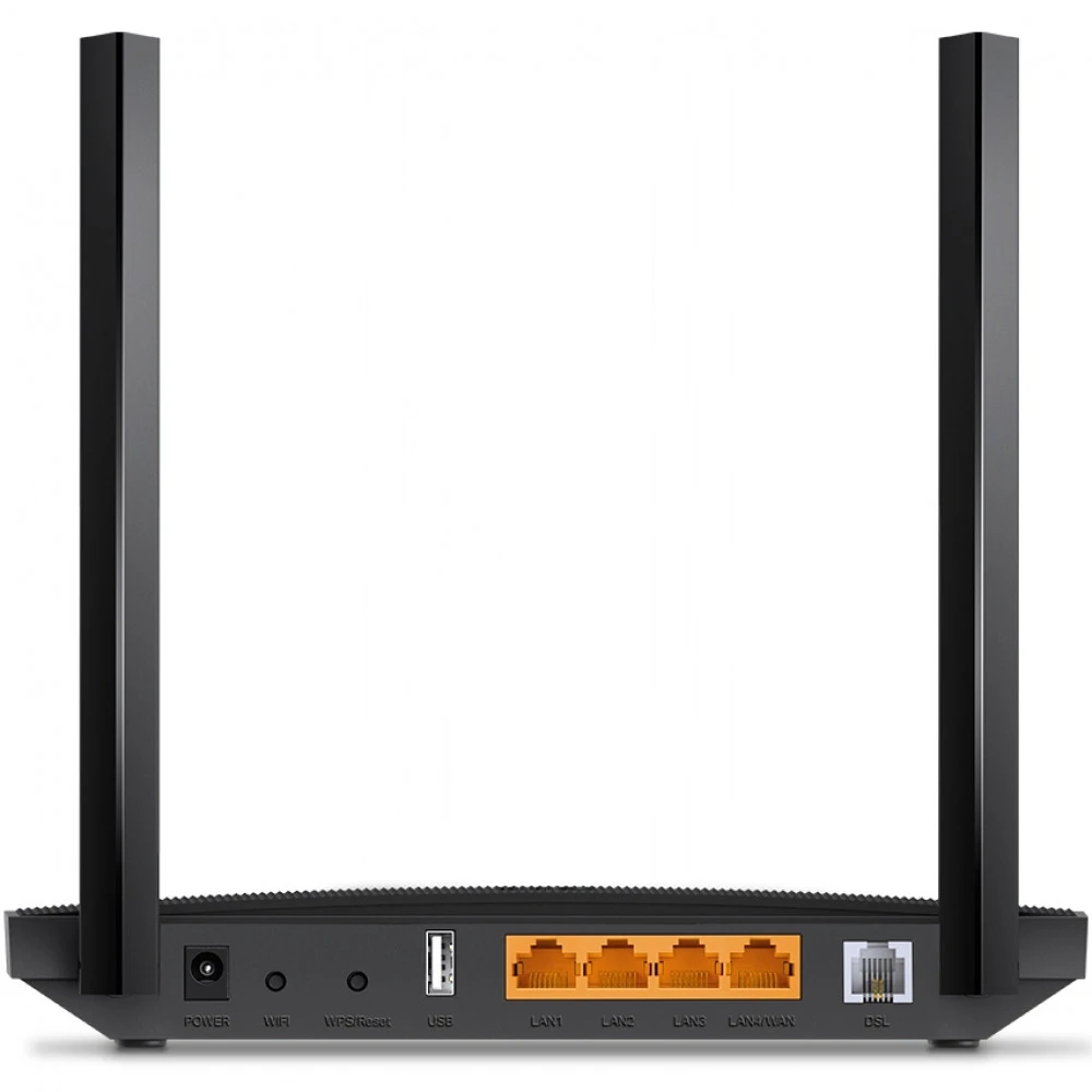Модем TP-Link Archer VR400, AC1200, 3 LAN, RJ11, USB — 3