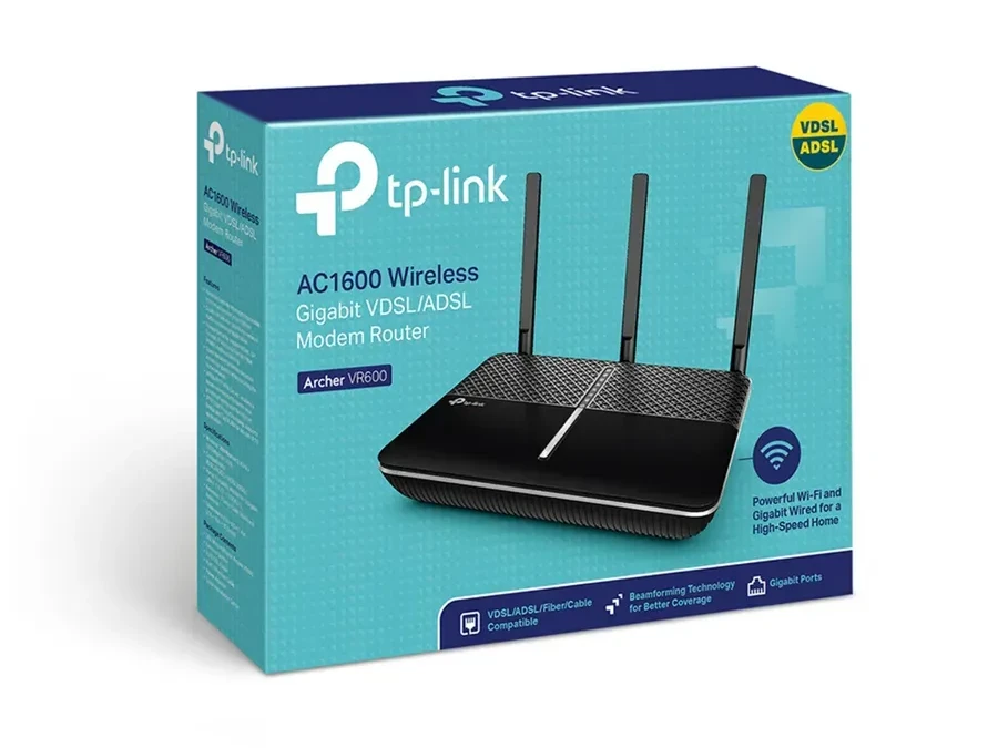 Модем TP-Link Archer VR600, 2.4/5 ГГц