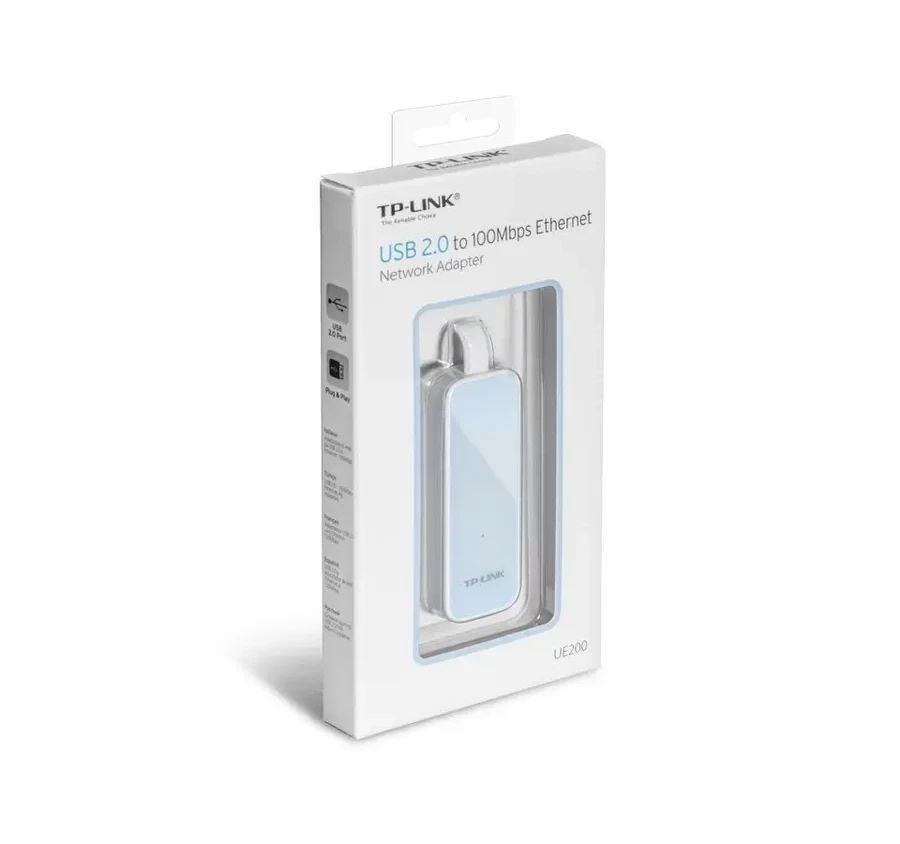 Сетевой адаптер TP-Link UE200, USB 2.0/Ethernet — 5