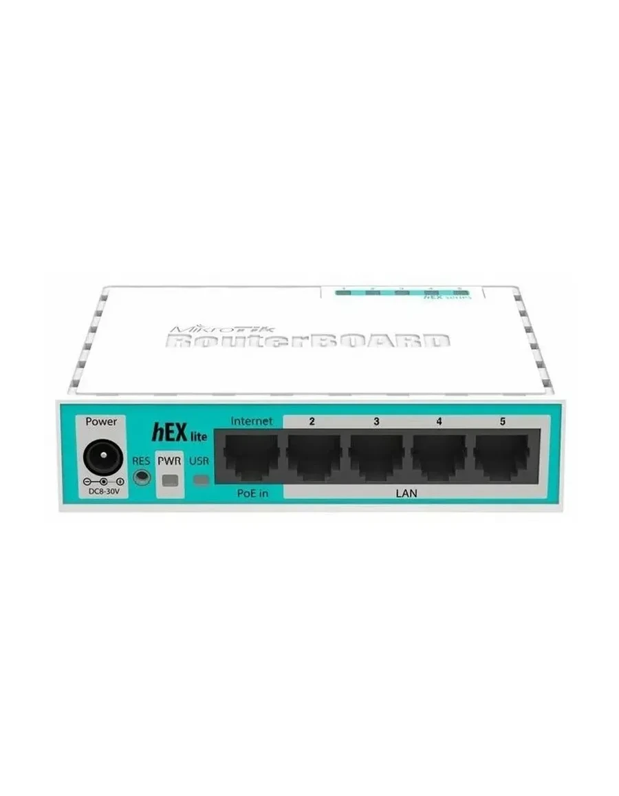Маршрутизатор MikroTik RB750r2 hEX lite, 5x 10/100M портов — 2