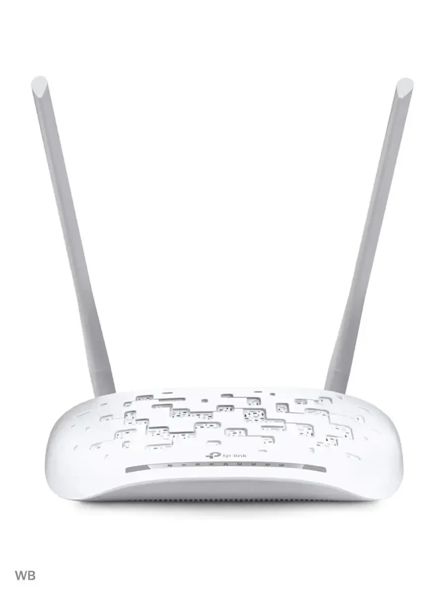 Модем TP-Link TD-W8961N, ADSL2+, 300М, Wi-Fi, 4 LAN — 4