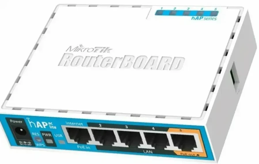 Маршрутизатор MikroTik RB952Ui-5ac2nD hAP ac lite, AC750, PoE — 2