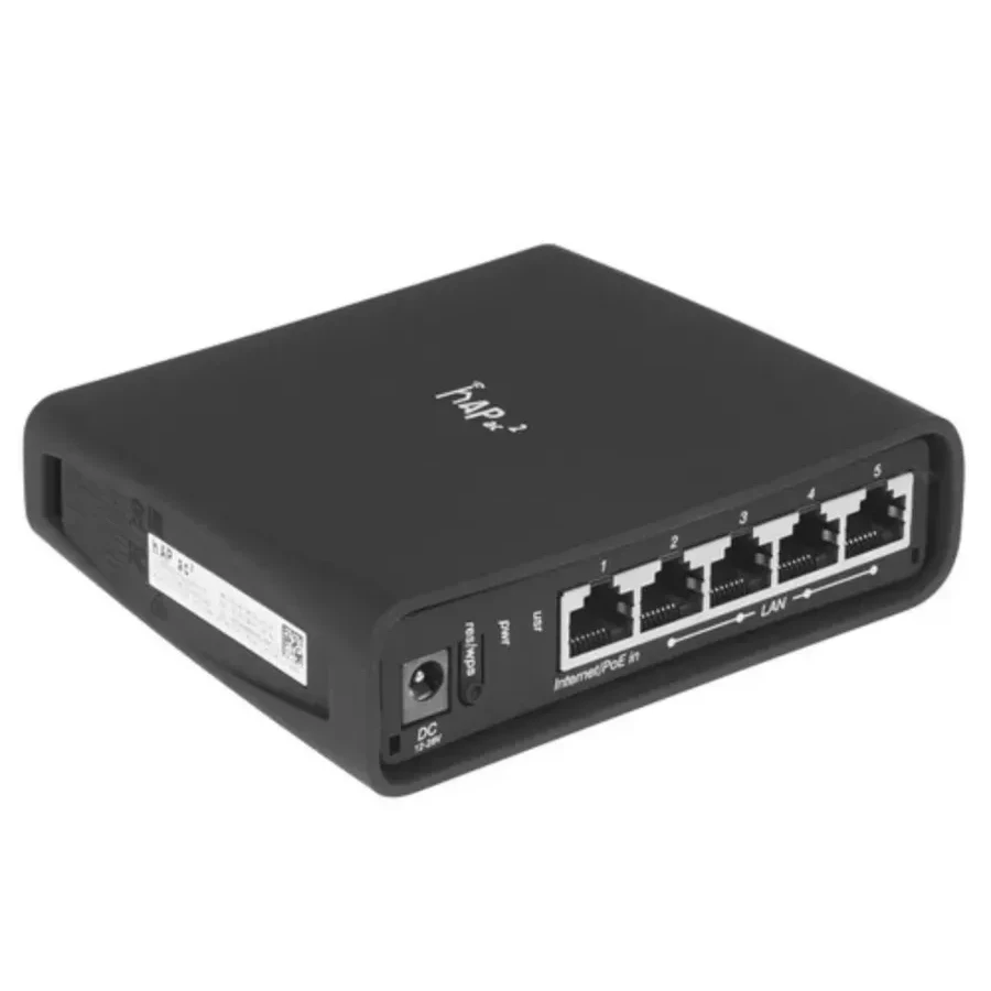 Маршрутизатор MikroTik RBD52G-5HacD2HnD-TC hAP ac², AC1200, PoE — 5