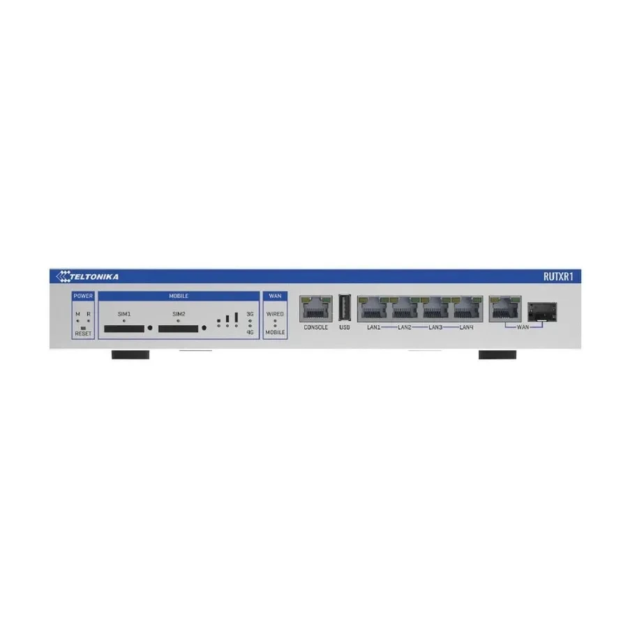 Роутер TELTONIKA RUTXR1, Industrial, 4G LTE — 2