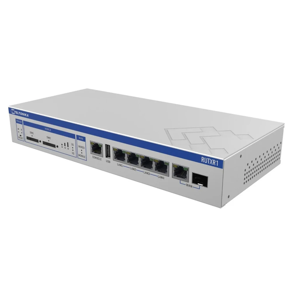 Роутер TELTONIKA RUTXR1, Industrial, 4G LTE — 4