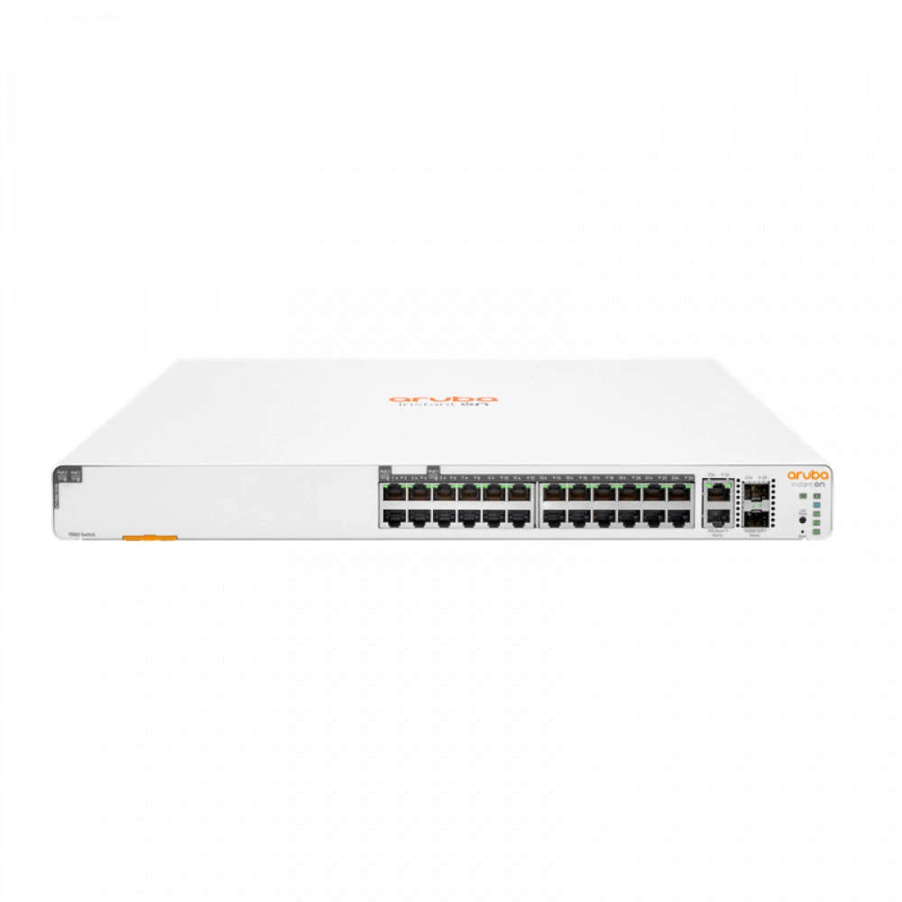 Коммутатор HP Aruba Instant On 1960 24G PoE 2XGT 2SFP+ 370W — 3