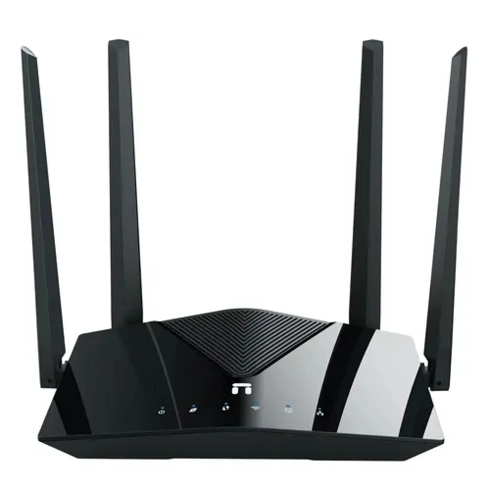 Маршрутизатор Netis NX10, Wi-Fi 6 AX1500, 3xG LAN — 3