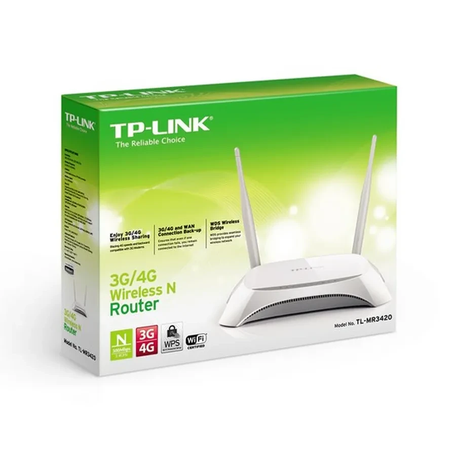 Маршрутизатор TP-Link TL-MR3420, 3G/4G — 4