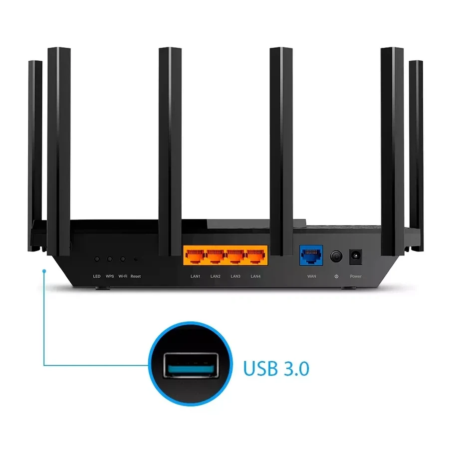 Маршрутизатор TP-Link Archer AX73, AX5400, Wi-Fi 6 — 3