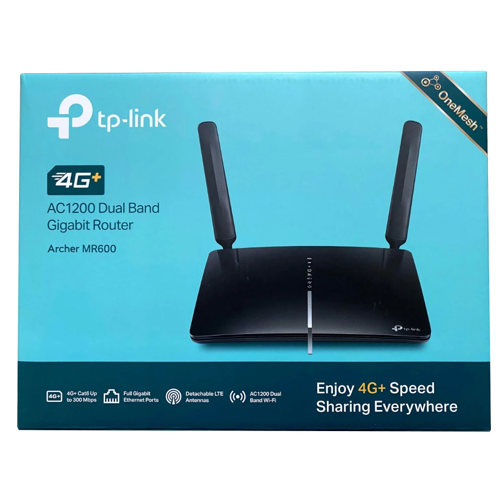 Маршрутизатор TP-Link Archer MR600, 4G+ Cat.6, 1200Mbps — 4