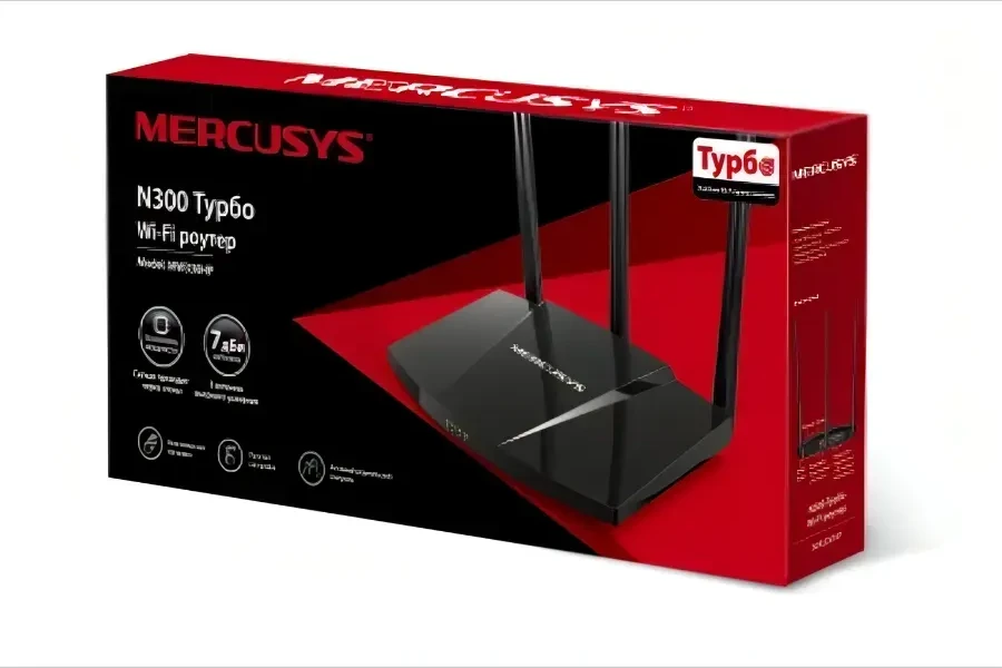 Роутер Mercusys MW330HP, беспроводной, 300M — 2