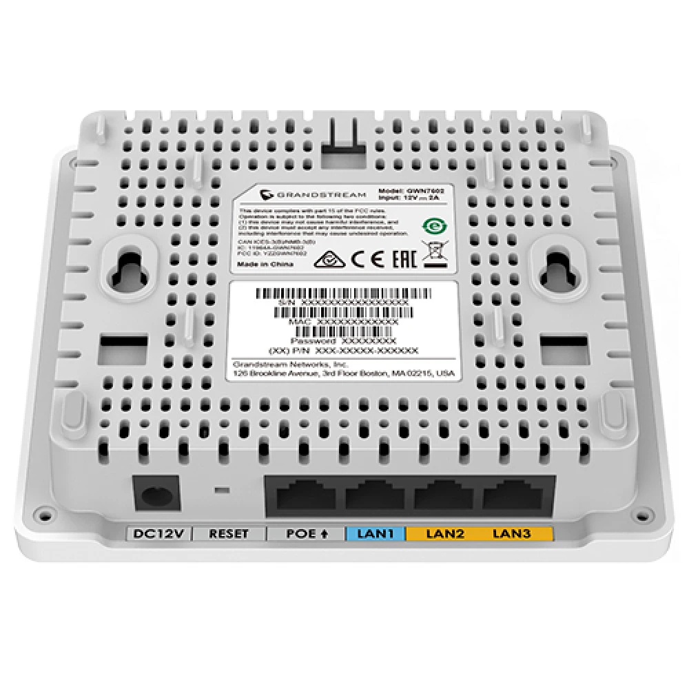 Точка доступа Grandstream GWN7604, WiFi 6, AX3000, PoE — 5