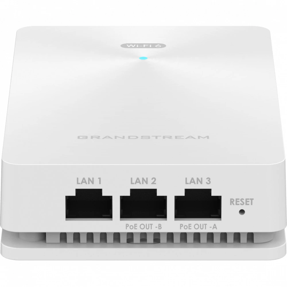 Точка доступа Grandstream GWN7661E, WiFi 6, AX3000, PoE, duvara — 3