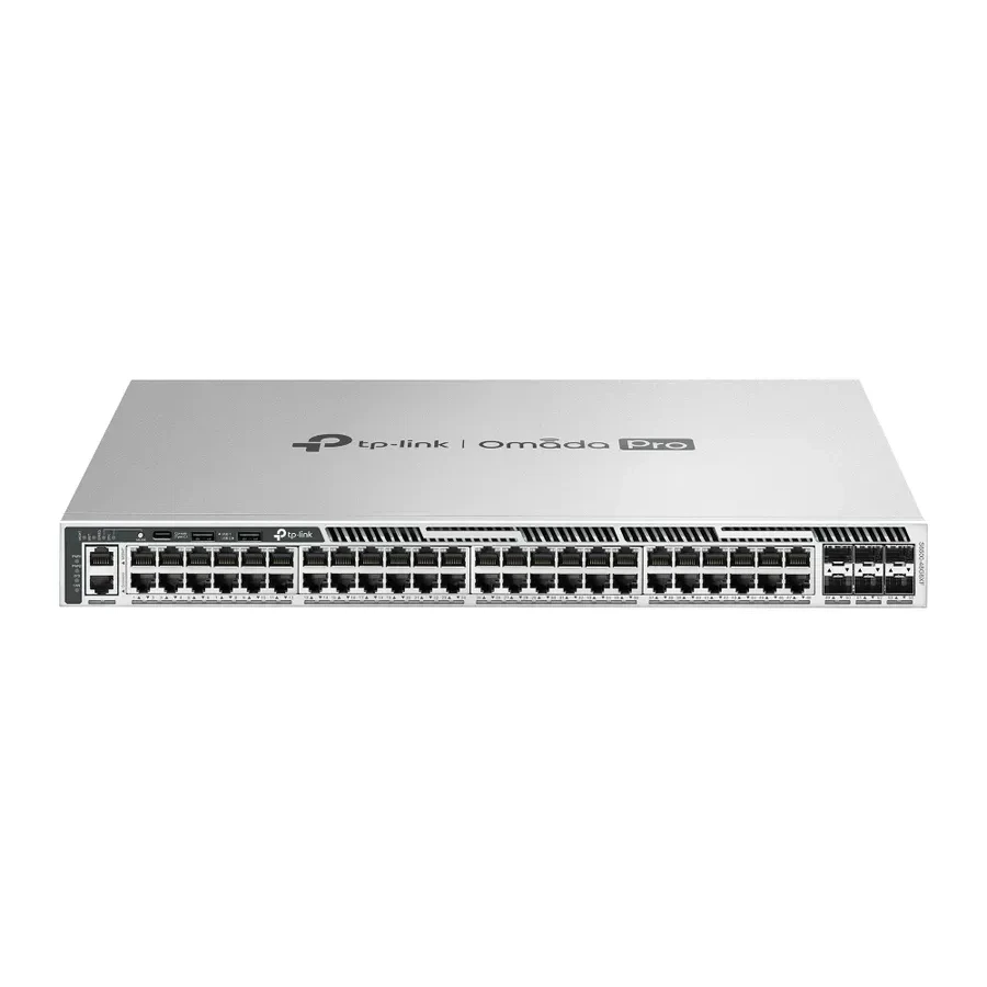 Коммутатор TP-Link S6500-48G6XF Omada Pro L3, управляемый
