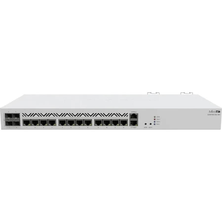 Маршрутизатор MikroTik CCR2116-12G-4S+, 13x1G, 4 SFP+