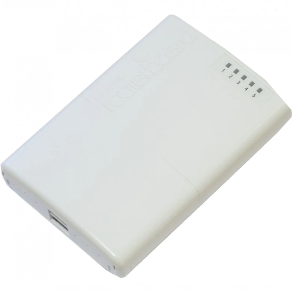 Маршрутизатор MikroTik RB750P-PBr2, 5x10/100, PoE