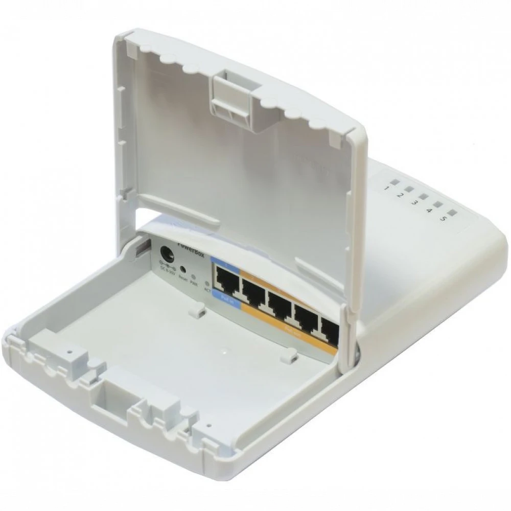 Маршрутизатор MikroTik RB750P-PBr2, 5x10/100, PoE — 3