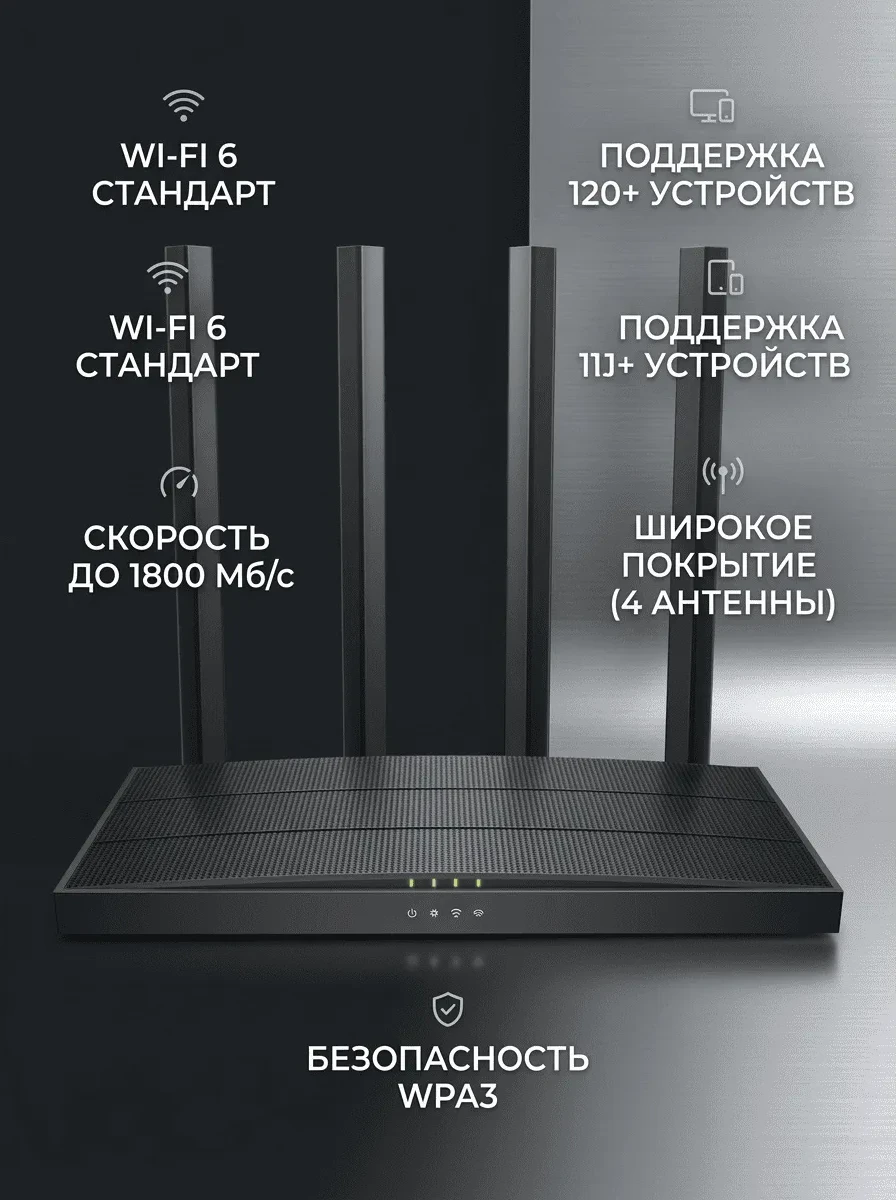 Маршрутизатор TP-Link Omada ER605W, AC1350 GbE — 4