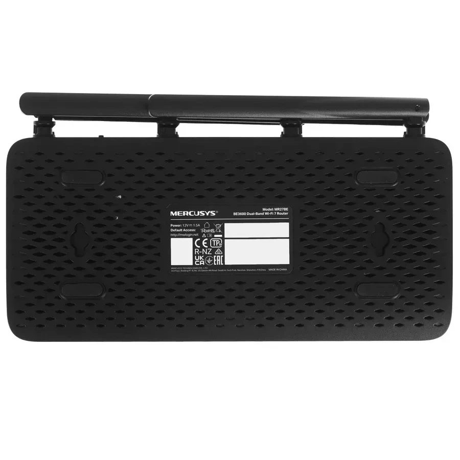 Маршрутизатор Mercusys MR27BE, BE3600 GbE, Wi-Fi 7 — 5