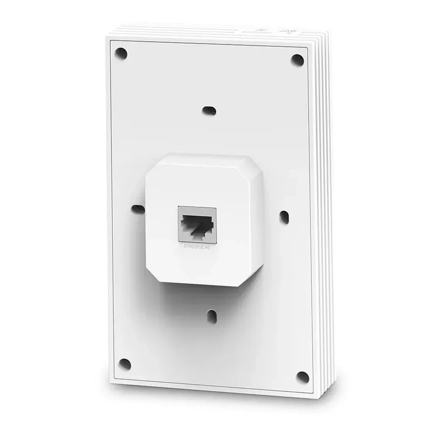 AX3000 Двухдиапазонная беспроводная настенная точка доступа Wi-Fi 6 
Порты: Uplink: 1 × гигабитный порт; Downlink: 3 × гигабитных порта 
Скорость:574Мбит/с для 2.4 ГГц + 2402 Мбит/с для 5 ГГц
Особенности: совместимость с распределительной коробкой стандар — 3