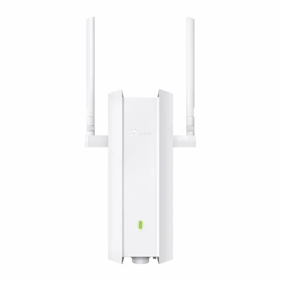 AX1800 Двухдиапазонная беспроводная наружная/внутренняя точка доступа Wi-Fi 6 
Порты: 1 × гигабитный порт
Скорость: 574Мбит/с для 2.4 ГГц + 1201 Мбит/с для 5 ГГц
Особенности: 802.3at PoE и Passive PoE 48 В / 0.5 A, защита от атмосферных воздействий IP67, — 2