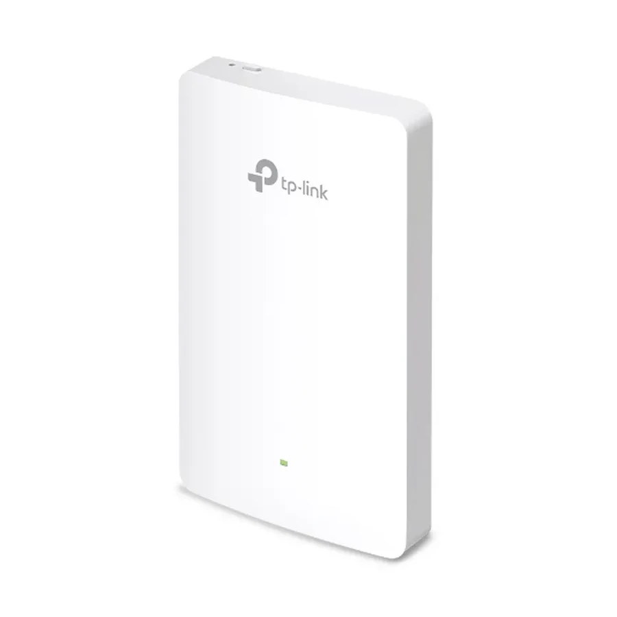 AX1800 Гигабитная настенная двухдиапазонная точка доступа Wi-Fi 6
Порты: Uplink: 1 × гигабитный порт RJ45; Downlink: 3 × гигабитных порта RJ45
Скорость: 574Мбит/с на 2.4 ГГц + 1201 Мбит/с на 5 ГГц
Особенности: совместимость с монтажными коробками EU & US, — 2