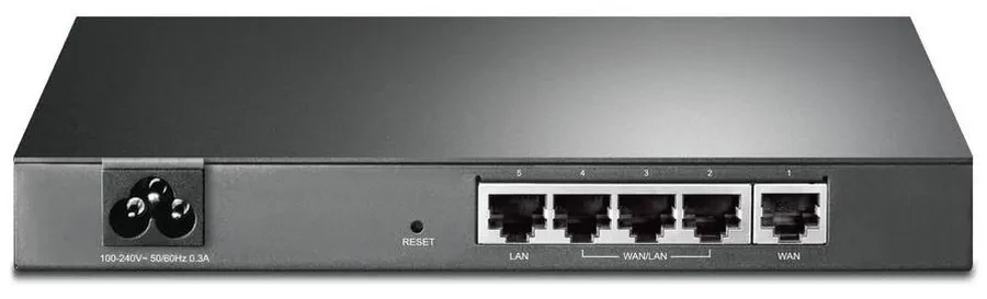 5-портовый Multi-WAN маршрутизатор для малого бизнеса и интернет-кафе, до 4 настраиваемых Fast Ethernet WAN/LAN-портов, балансировка нагрузки, усовершенствованный межсетевой экран, контроль пропускной способности на базе порта, зеркалирование порта, DDNS, — 2