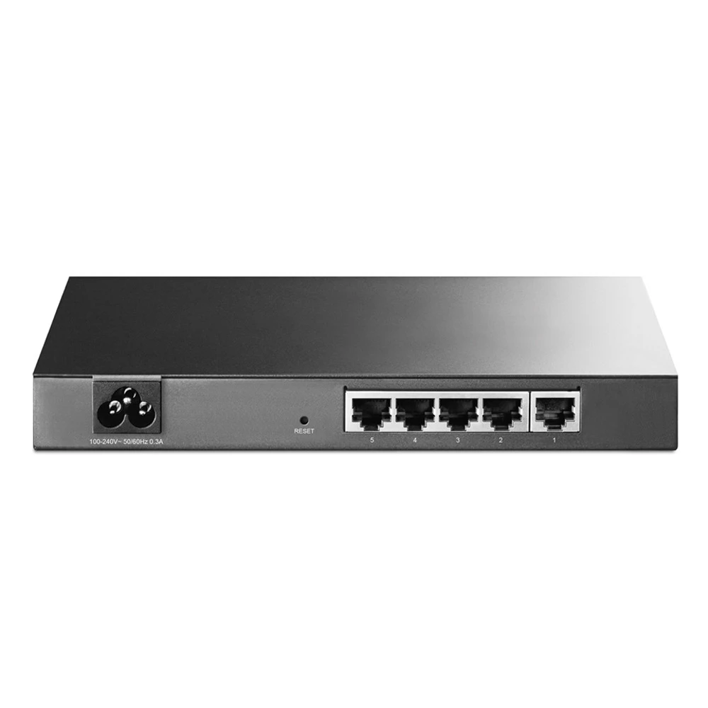 5-портовый Multi-WAN маршрутизатор для малого бизнеса и интернет-кафе, до 4 настраиваемых Fast Ethernet WAN/LAN-портов, балансировка нагрузки, усовершенствованный межсетевой экран, контроль пропускной способности на базе порта, зеркалирование порта, DDNS, — 4