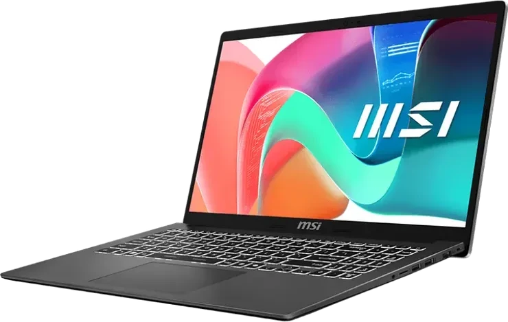 Ноутбук MSI Modern 15 F13MG, Intel Core i3-1315U, 8 ГБ, 512 ГБ, 15.6" — 3