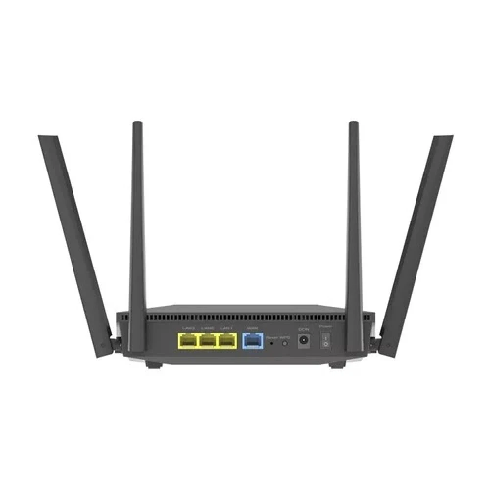 Роутер Wi-Fi Asus 802.11ax (Wi-Fi 6), 3000 Mbps, 802.1X, WAN, 4xGigabit LAN, 1xDMZ — 2