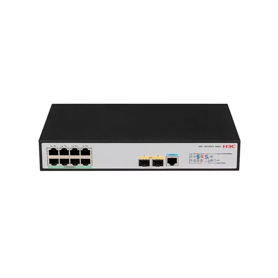 Коммутатор H3C LS5120V3-10P-LI-GL L3, 8 портов