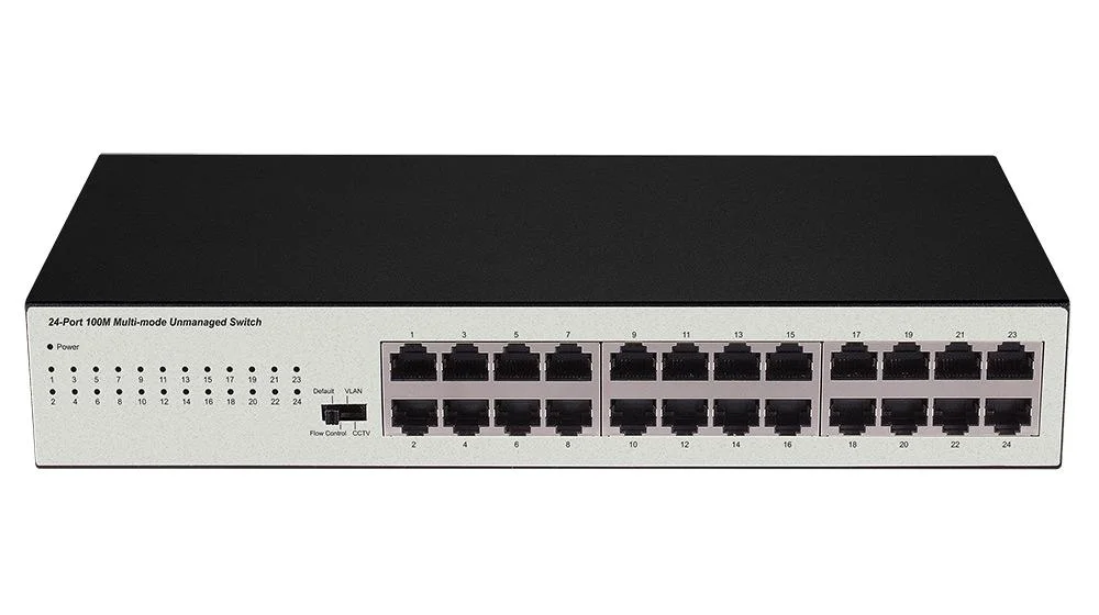 Коммутатор BDCOM S1024C, неуправляемый, 24x10/100M