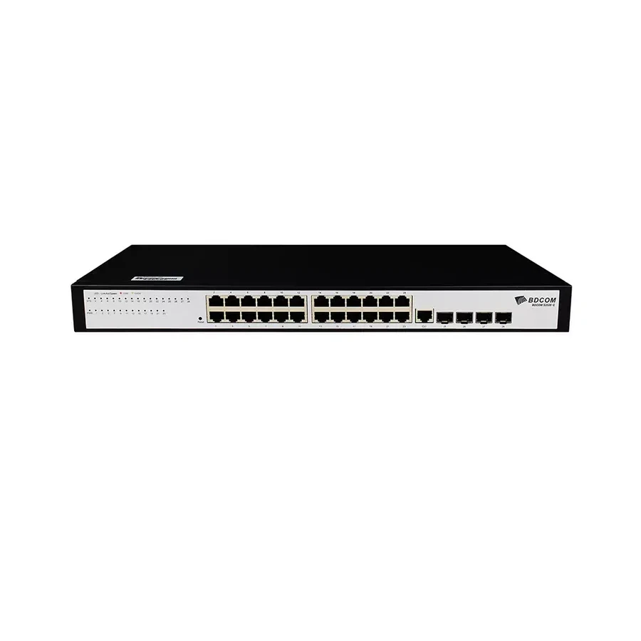 Коммутатор BDCOM S2528-C, L2+, 24x1G, 4 SFP