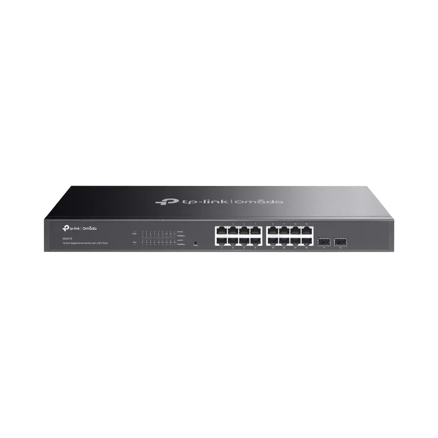 Коммутатор TP-Link SG2218, Smart, 16x1G, 2 SFP