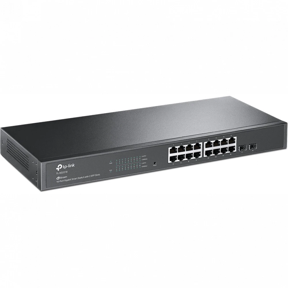 Коммутатор TP-Link SG2218, Smart, 16x1G, 2 SFP — 4