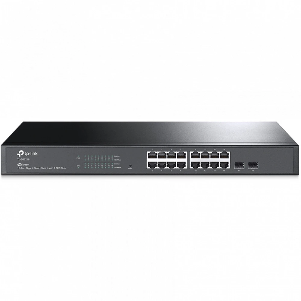 Коммутатор TP-Link SG2218, Smart, 16x1G, 2 SFP — 5