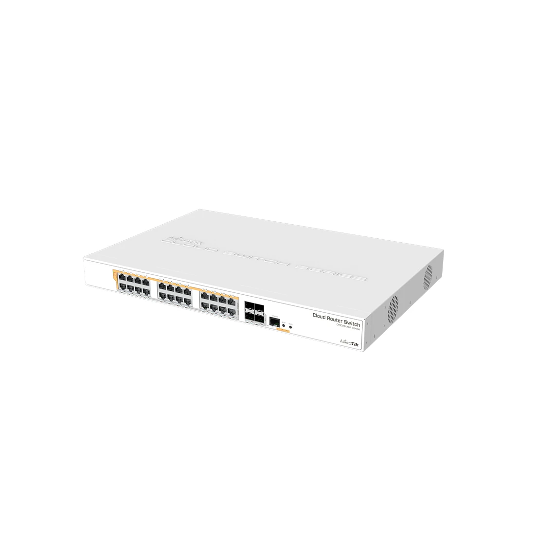 Коммутатор MikroTik CRS328-24P-4S+RM, 24x1G PoE, 2x10G