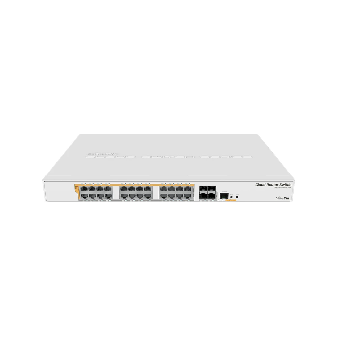 Коммутатор MikroTik CRS328-24P-4S+RM, 24x1G PoE, 2x10G — 2